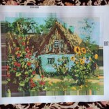 Vand goblenuri cu diamante, lucrate manual, 40x50 cm, cu rame